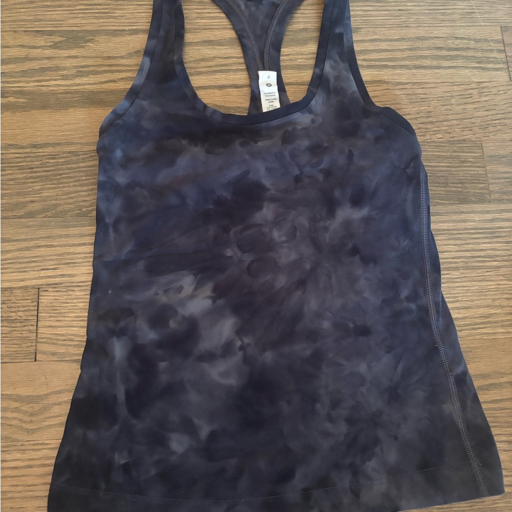 Lululemon Athletica Diamond Dye Racerback Tank Top